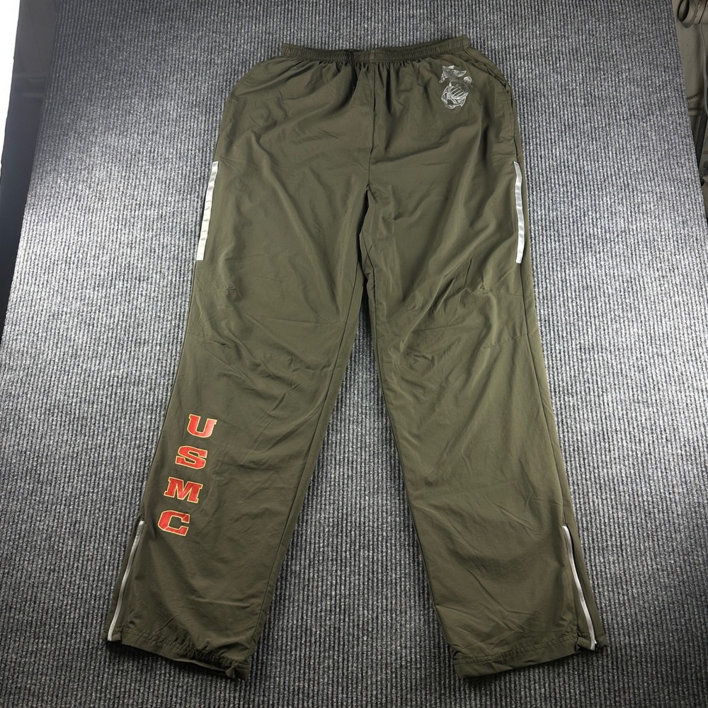 SND Manufacturing USMC Marine Pants Men Medium Regular Green Track SPE1C118F3534